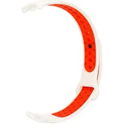 Ремінець Nike Sport Mi Band 8 Білий Червоний