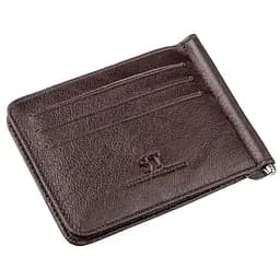 Мужской кожаный кошелек ST Leather 11х8.5 см acs0014732