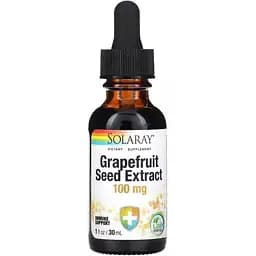 Экстракт семян грейпфрута Solaray Grapefruit Seed Extract 100 мг 30 мл