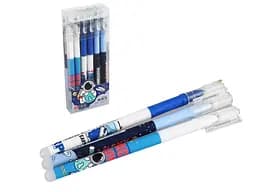 Набір гелевих ручок стираємих, синя, 12 шт., 34277