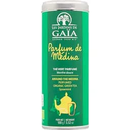 Чай зелений Les Jardins de Gaіa Around The Medina з м'ятою органічний 100 г