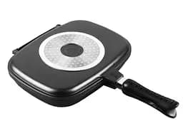 Сковорода гриль для стейков Bachmayer BM-7500-32 с гранитным покрытием.