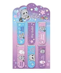 Закладки магнітні Kidis Raccoon, 6 шт. на планшетці