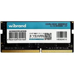 Оперативна пам'ять DDR4 Wibrand 8GB 2666MHz CL19 SODIMM