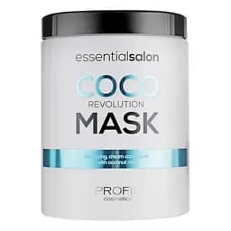 Поживна термозахисна маска для волосся Profis Coco Revolution 1000мл професійна косметика