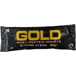 Протеин Fitness Authority Gold Whey Protein Isolate 30 г Ваниль