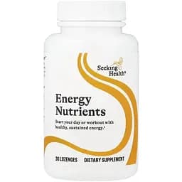 Натуральна добавка Seeking Health Energy Nutrients, 30 пастилок для підтримки здорового рівня енергії