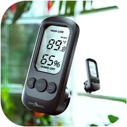 Гігрометр - термометр цифровий Repti-Zoo Digital Alarm Thermometer Hygrometer (SH129) - мініатюра 2