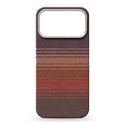 Защитный чехол для Apple iPhone 17 Pro Max, BlackIcon Kevlar MagCase, кевларовый, разноцветный, панель, накладка с поддержкой MagSafe, противоударный, защита всего корпуса, усиленные углы, совместим с беспроводной зарядкой, ArmorStandart (ARM90155)