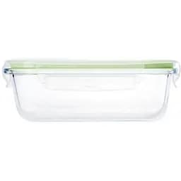 Контейнер Fissman с крышкой 18x13x6 см зеленый (17315)