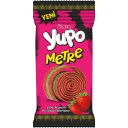 Желейні цукерки Ulker Roll Meter Полуниця 50 г