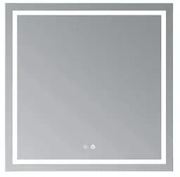 Дзеркало Qtap Mideya (MI1) квадратне з LED-підсвічуванням Touch QT2078NCF808048477 - мініатюра 2