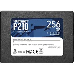 Накопичувач SSD Patriot P210 2.5" SATAIII 3D TLC 256GB (P210S256G25)