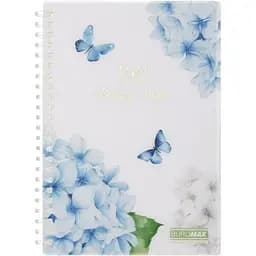 Зошит ARABESKI А5 80 арк клітинка пластикова обкладинка прозорий BM.2587-00