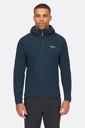 Мужская легкая утепленная куртка Rab Xenair Alpine Light Jacket M Темно-синій