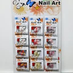 Нігті накладні кольорові K·Nail Art Nail упаковка 12 шт. №13