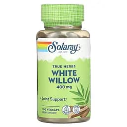 Біла верба Solaray White Willow 400 мг 100 капсул