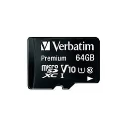 Карта пам'яті Verbatim 64GB microSDHC Class 10 (44084) - мініатюра 2