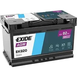Автомобільний акумулятор Exide START-STOP AGM 6СТ-82Ah АзЕ 800А EN EK820 (3661024037914)
