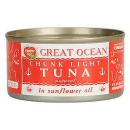 Тунець цілий у соняшниковій олії Great Ocean 170 г