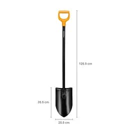 Лопата штикова подовжена Fiskars Solid XL 127 см (1067517) - мініатюра 3