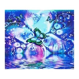 Алмазна мозаїка TK Group Фантазія метеликів 40х50 см