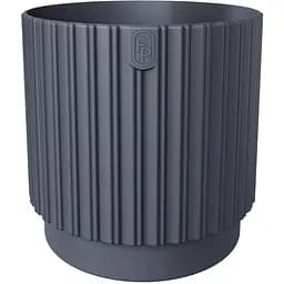 Горщик для квітів Form-Plastic Міка Циліндр Петіт Eco-14 1.63 л антрацит (5290-014)