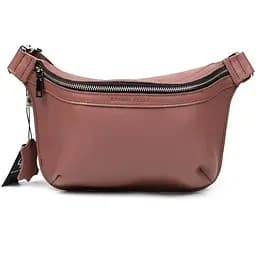 Жіноча шкіряна сумка-бананка Grande Pelle 20х15х7 см sum0026375