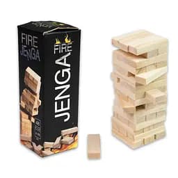 Настільна гра "Fire Jenga" Strateg 30848 українською мовою 48 брусків - мініатюра 2