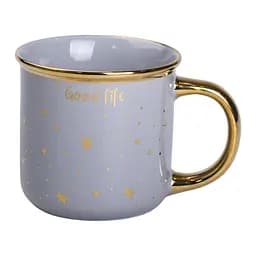Чашка порцелянова Good life 320 мл, сірий Liling Rongxiang Ceramic RX-N231506G