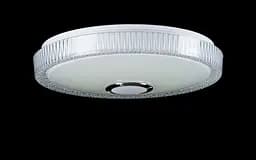 Люстра стельова LED Splendid Ray LY6121/40Wx2, 80W, білий, сучасний стиль, з пультом, Bluetooth, діаметр 50 см