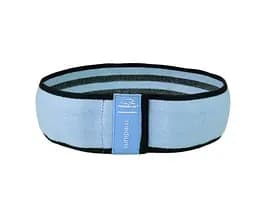 Тканинна гумка PowerPlay 4111 Hip Band M Medium для фітнесу та спорту Блакитна (d_76cm) (PP_4111_Blue_M) - мініатюра 2