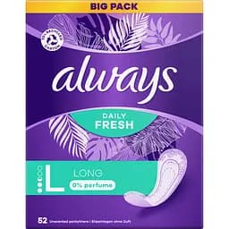 Ежедневные прокладки Always Daily Fresh Normal Без запаха 52 шт.