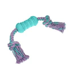 Игрушка для собак Misoko&Co Салями с веревкой blue 50 cm