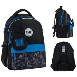 Рюкзак GoPack Education 182M Fearless Vibe Чорний (GO26-182M-6)