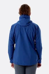 Куртка Rab Downpour Eco Jacket Women's 16 Синій - мініатюра 2