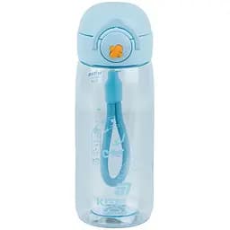 Пляшечка для води Kite Cat 480 мл блакитна (K25-1236-2)