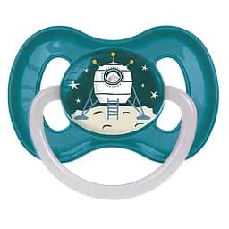 Пустушка латексна Canpol Babies Space кругла синя (23/222_blu_new)