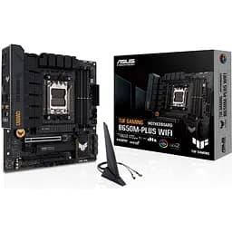 Материнська плата Asus TUF Gaming B650M-PLUS WIFI sAM5 B650 4xDDR5 M.2 HDMI DP WiFi BT mATX - мініатюра 9