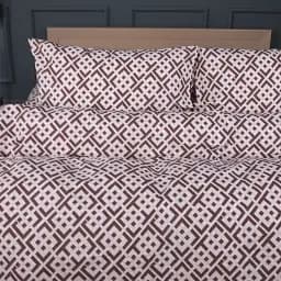 Наволочка Mirson Ranforce Elite Abstract Brown 40х60 см (2200013165477)