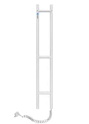 Електрична рушникосушарка Navin Силует 160x1000 права 12-017030-0110, Білий, Праве