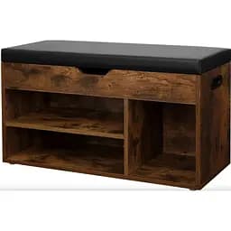 Тумба для взуття Leobert Gerbor з м'яким сидінням у стилі Loft