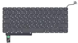 Клавіатура для ноутбука Apple MacBook Pro (A1286) (2011, 2012) Black, (No Frame), з (SD), (Оригінал), UA (вертикальний ентер)