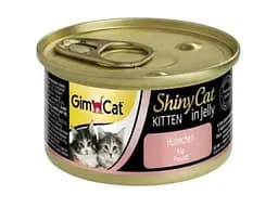 Консерви для котів GimCat Shiny Kitten Для кошенят з куркою 70 г (4002064413341)