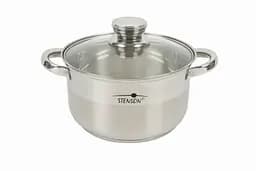 Кастрюля с крышкой и индукционным дном "Classico" 4.7 л 24×13 см [MD]