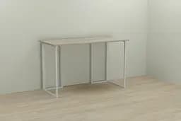 Компьютерный стол Ferrum-decor Ханна 75x100x60 белый ДСП Дуб Сонома 16мм (FRD-103991)