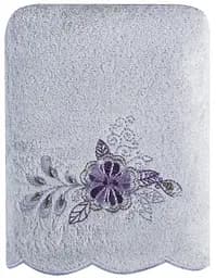 Рушник Irya Laural a.gri, 150х90 см, світло-сірий (svt-2000022261210)