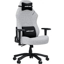 Крісло ігрове Anda Seat Luna Size L Grey Fabric (AD18-44-G-F) - мініатюра 2