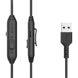 Комп'ютерна гарнітура A4Tech FH100U Black - мініатюра 7