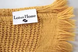 Рушник Lotus Home - Rius mustard гірчичний 90x170 - мініатюра 3
